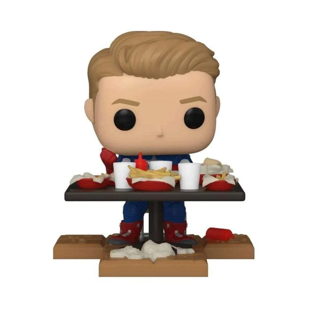 Funko Deluxe Exc : Marvel - Captain America Shawarma