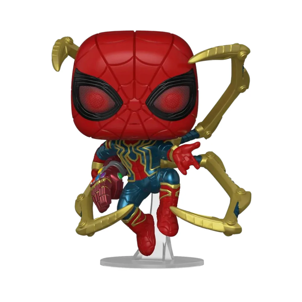 Funko Exc : Avengers Endgame - Spidey with Gauntlet (Glow in the Dark)