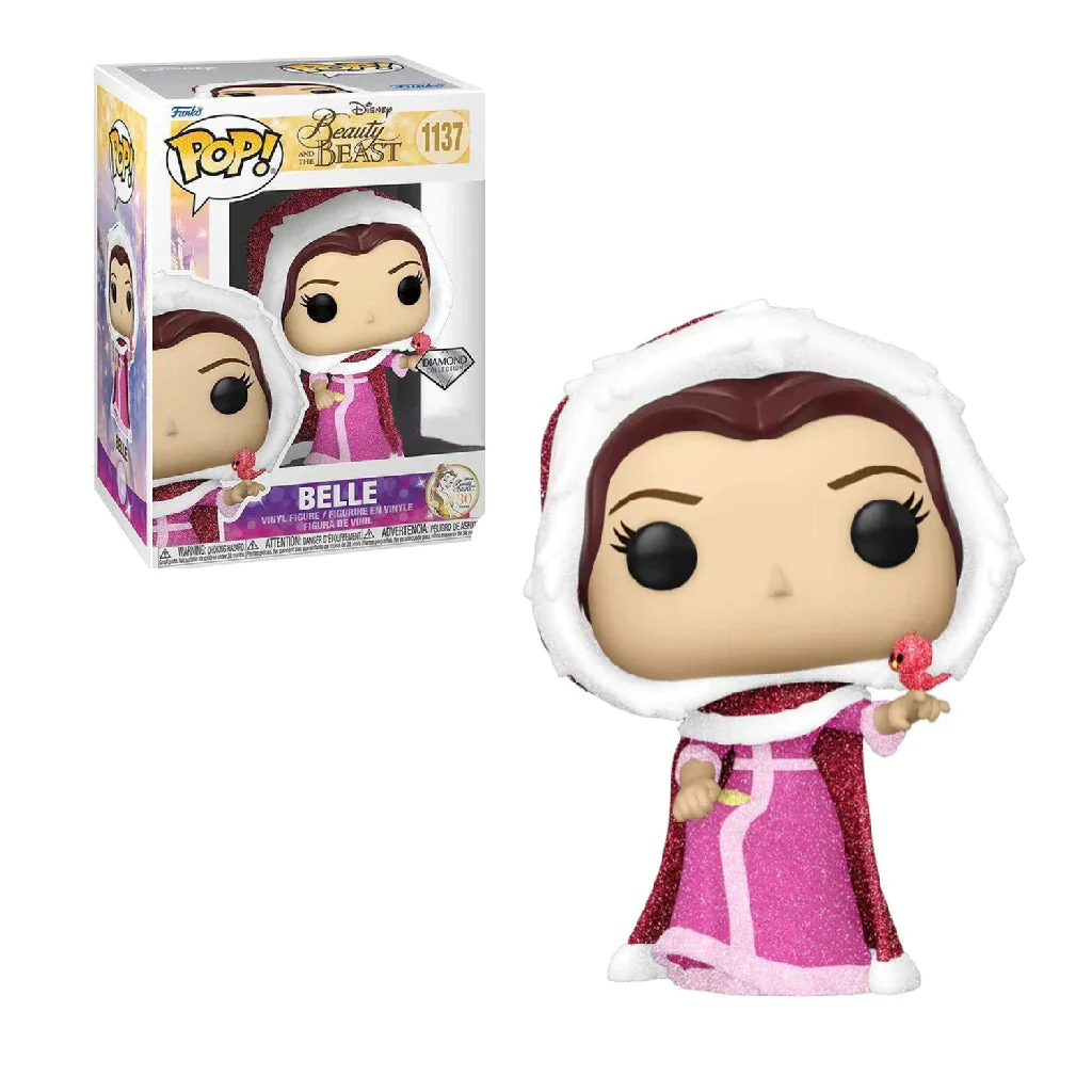 Funko Exc : Disney Beauty & Beast- Winter Belle (DGLT)(Exc) - Image 2