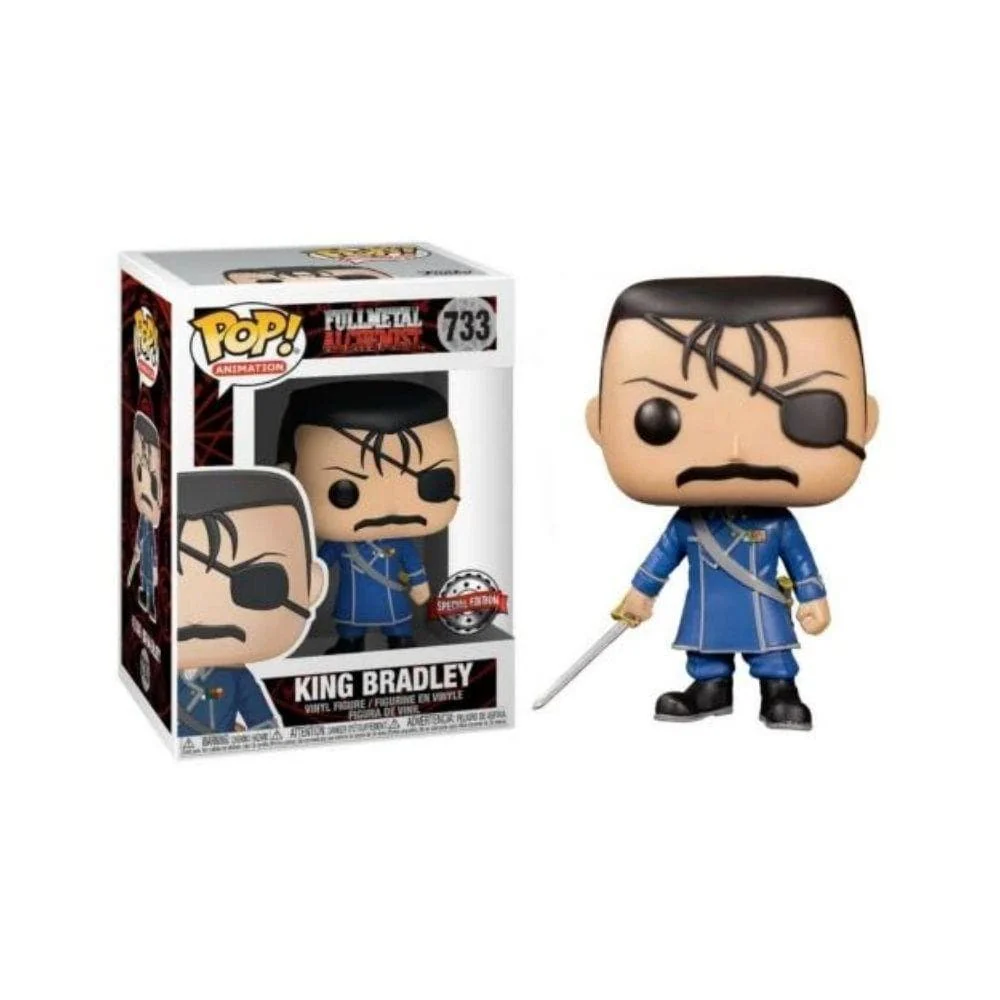 Funko Exc : Full Metal Alchemist - King Bradley w/ chance of Chase (733)