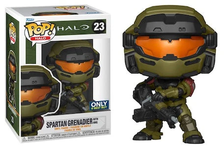 Funko Exc : Halo Infinite - Spartan Grenadier with HMG (23) - Image 2