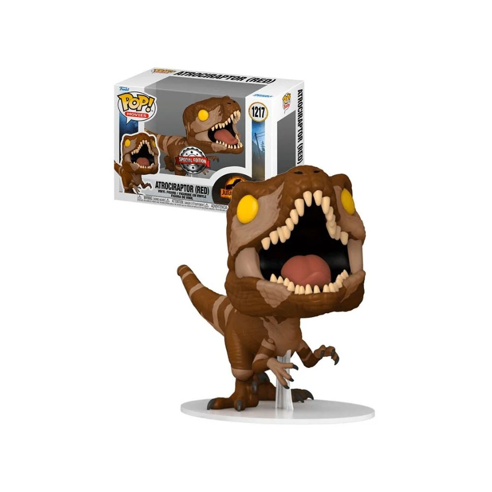 Funko Exc : Jurassic Park - Atrociraptor (Red) - Image 2