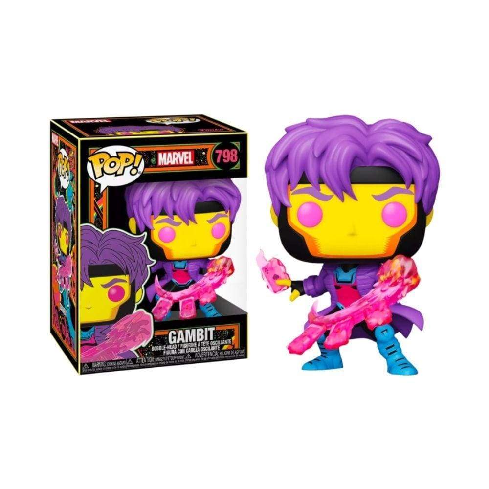 Funko Exc : Marvel - Gambit Black Light (798) - Image 2
