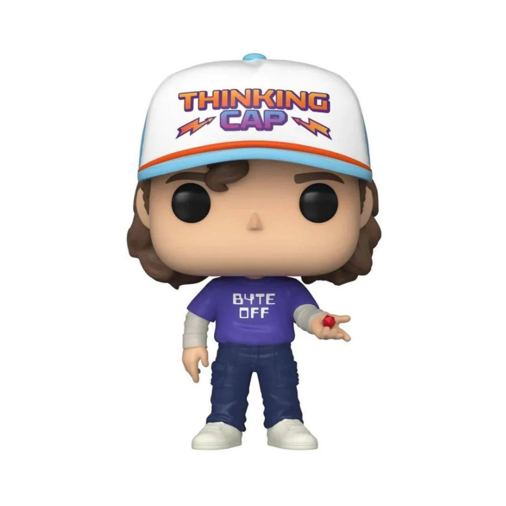 Funko Exc : Stranger Things S4 - Dustin Hellfire with Die