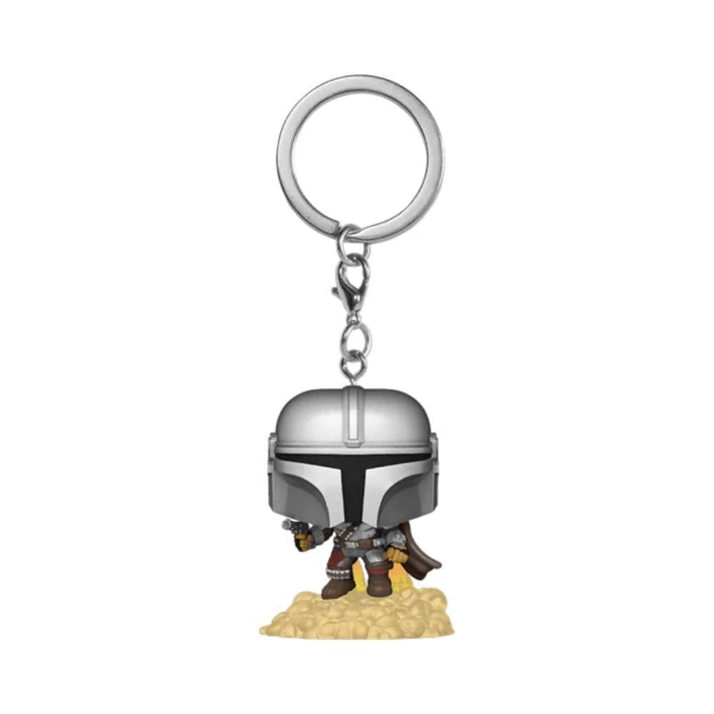 Funko Keychain: Mandalorian - Mando w/ Blaster