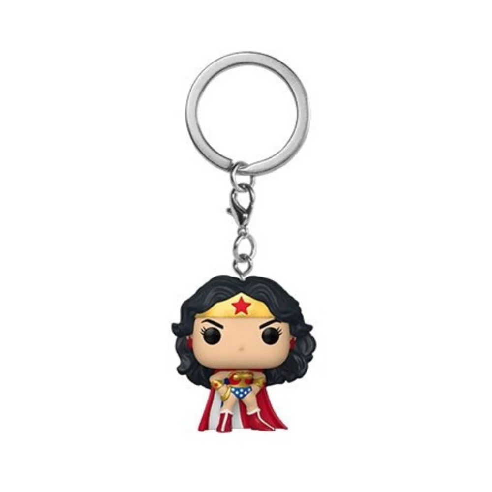 Funko Keychain : Wonder Woman 80th - Wonder Woman with Classic Cape