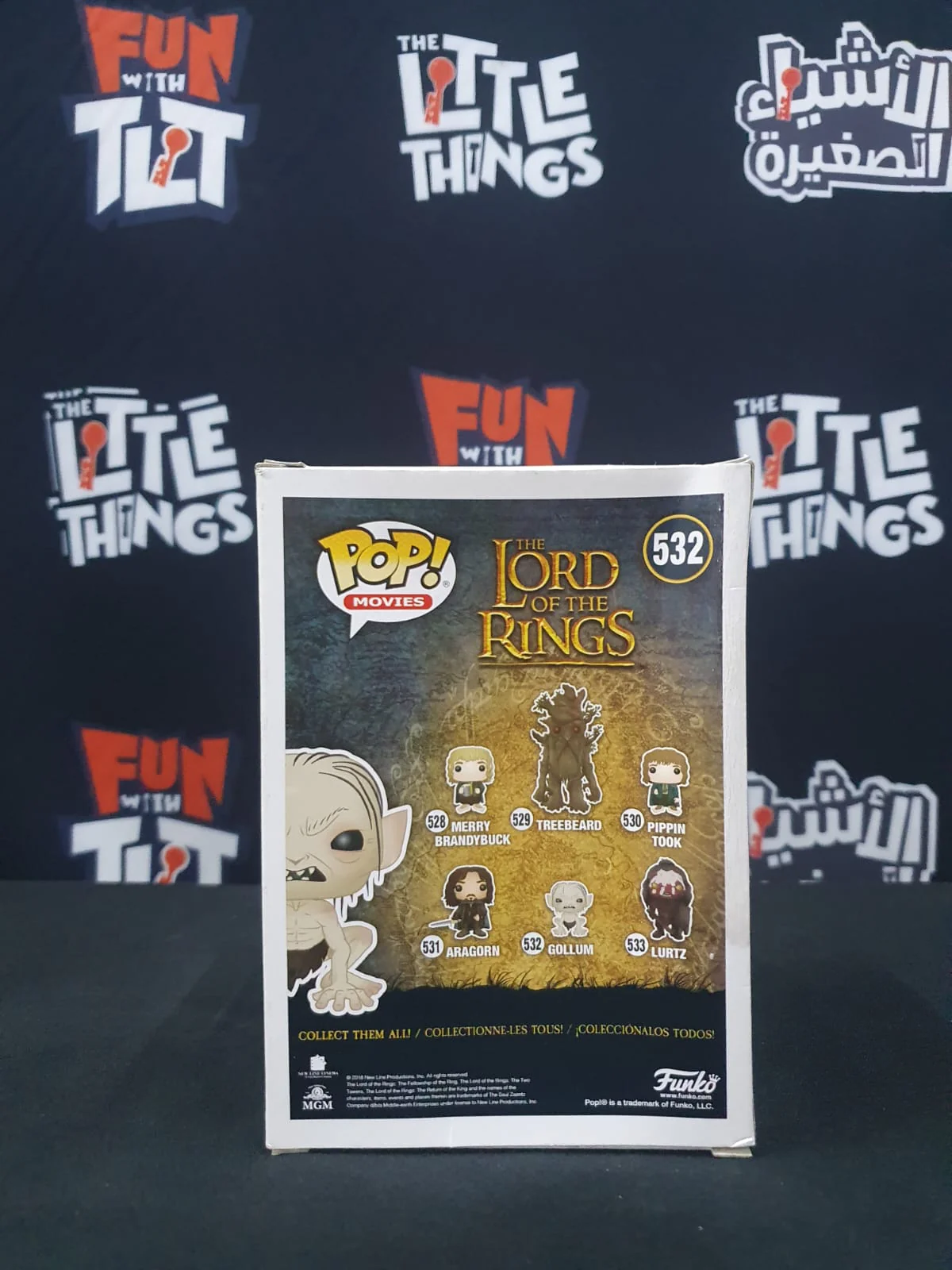 Funko : Lord of the Ring - Gollum (532) [DAMAGED BOX] - Image 3