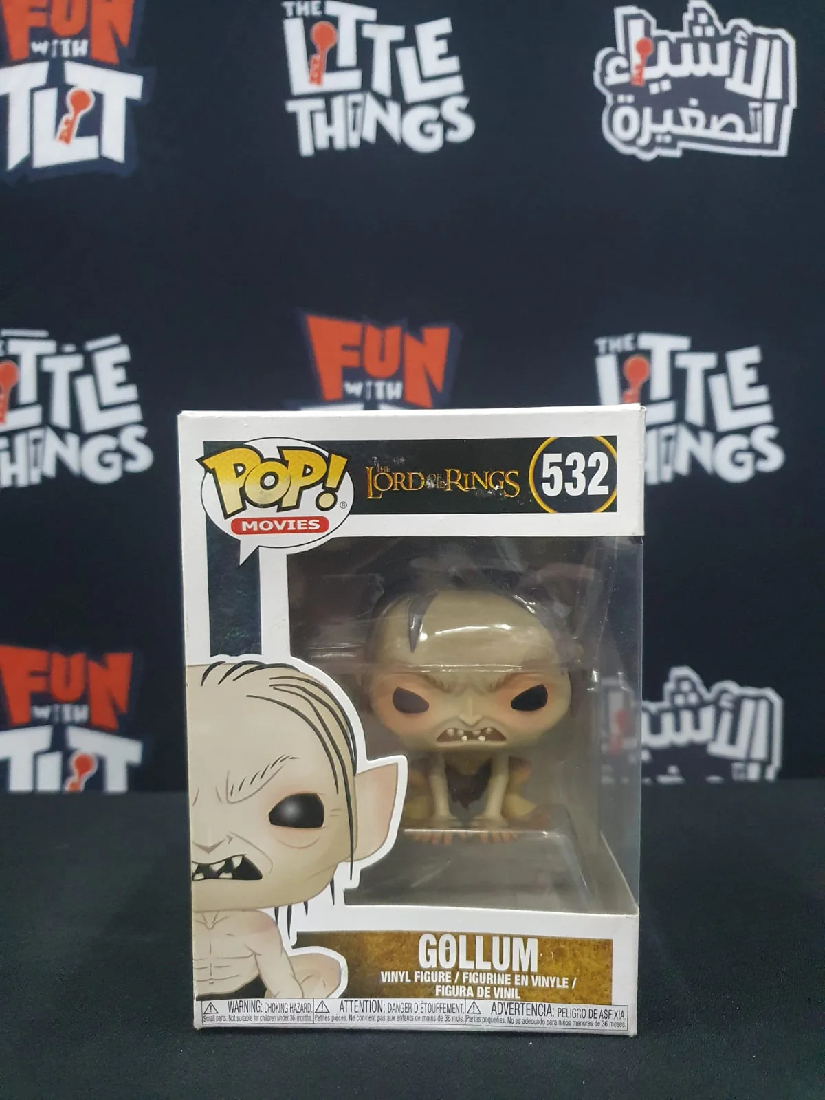 Funko : Lord of the Ring - Gollum (532) [DAMAGED BOX] - Image 5