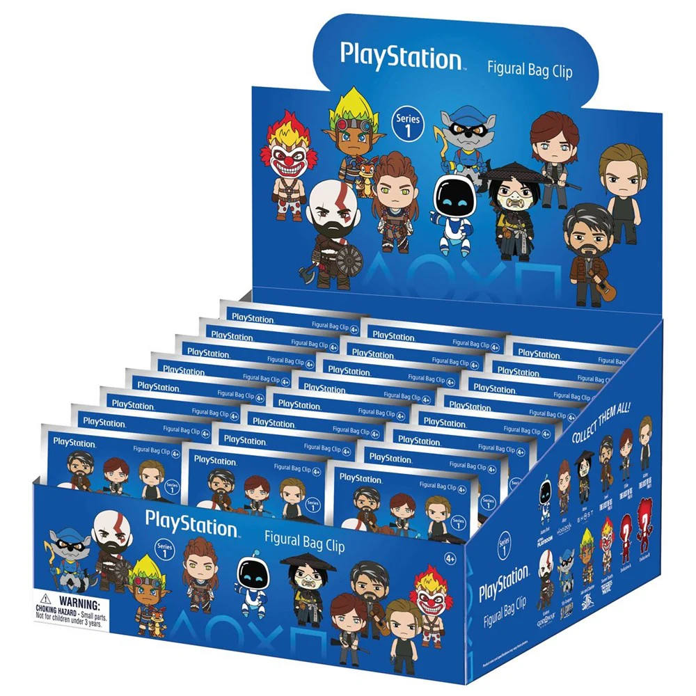 Monogram  Playstation 3D Foam Bag Clip, Series 1