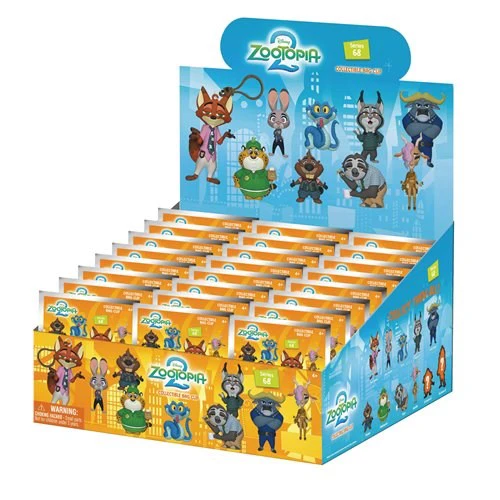 Monogram Zootopia 2 3D Foam Bag Clip, Series 68