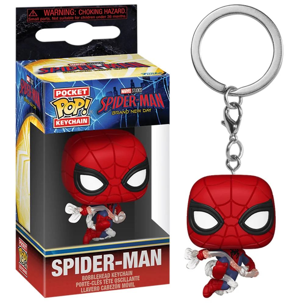 Funko Pocket Pop! Keychain: Spider-Man Brand New Day - Spider-Man - Image 2