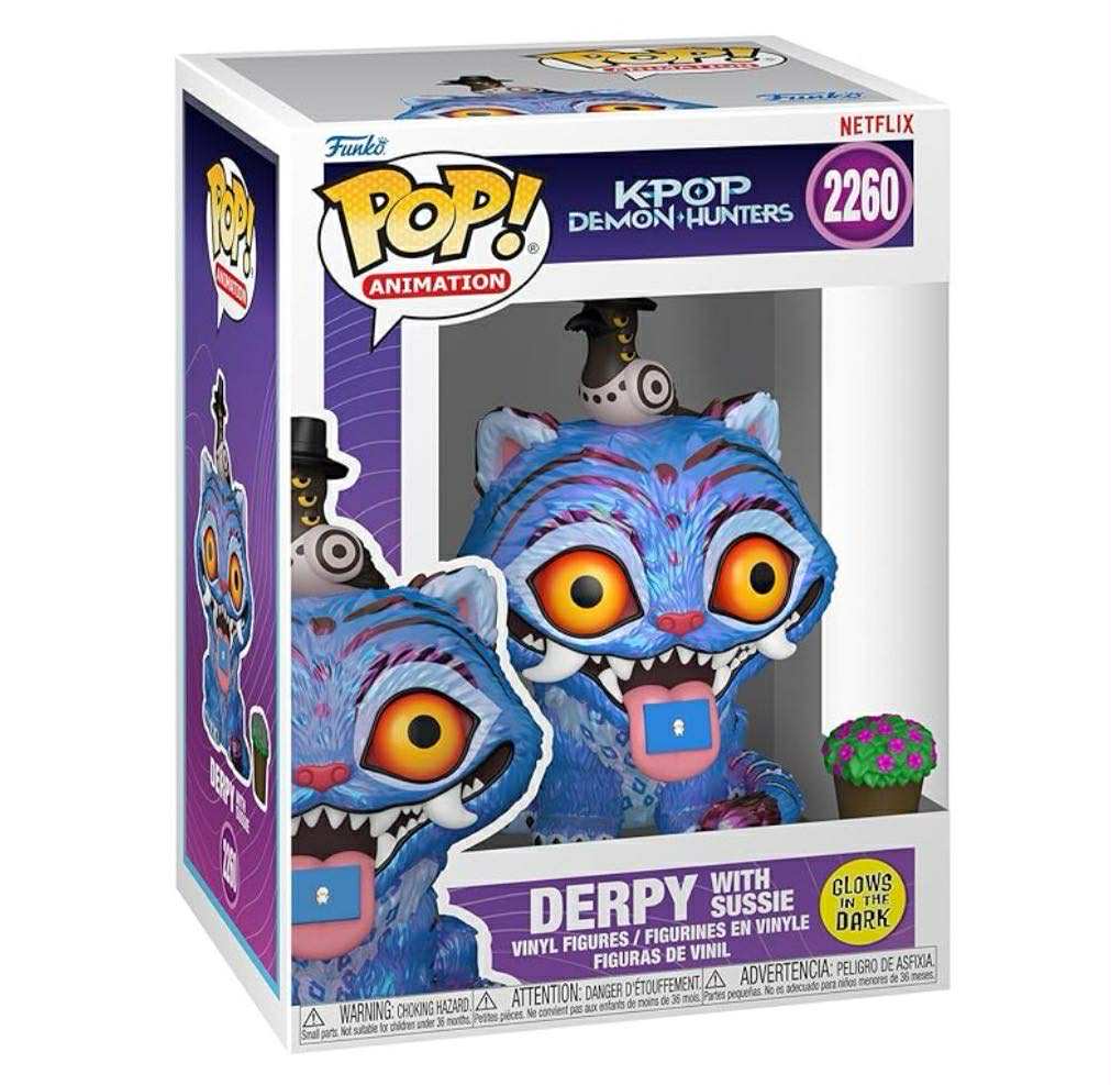 Funko POP Animation: KPOP Demon Hunter- Tiger w/ Bird - Image 2