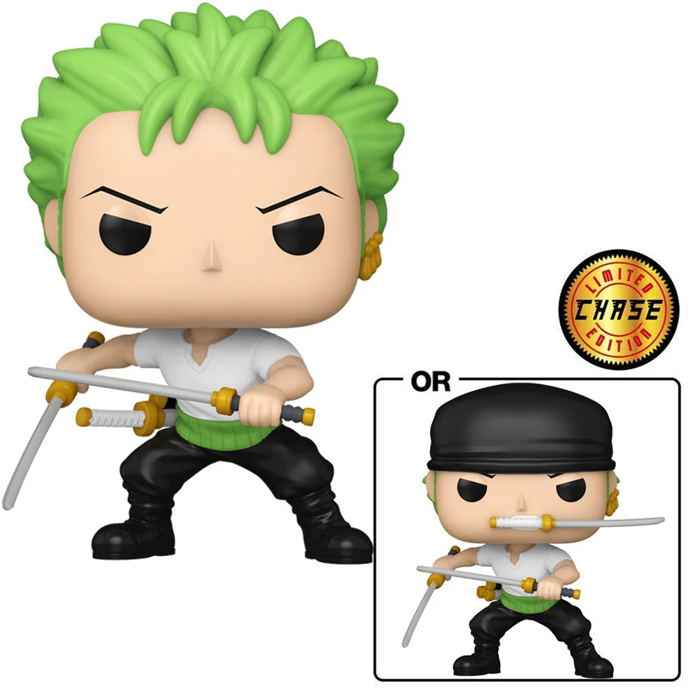 Funko Pop! Animation: One Piece - Zoro w/chase (Refresh)