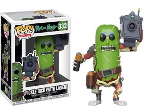 Funko pop Animation Rick & Morty - Pickle Rick with Laser