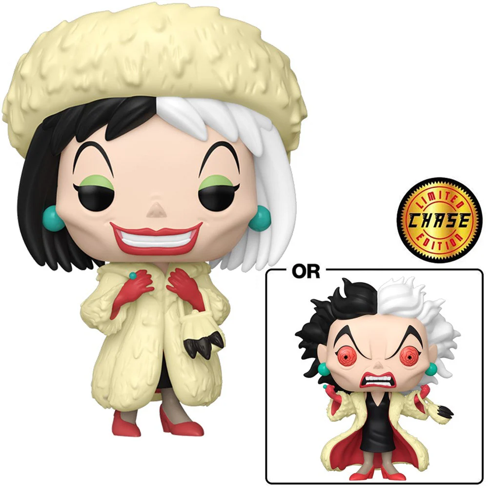 Funko Pop Disney  101 Dalmatians S2 - Cruella De Vil w/chase