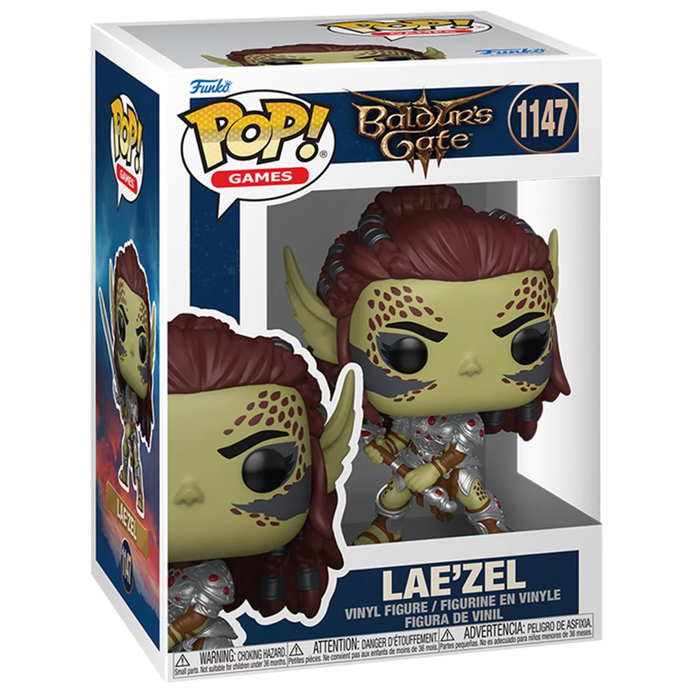 Funko Pop Games Baldurs Gate 3 S2 - Lae'Zel with Sword - Image 2