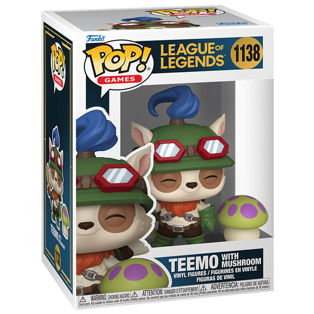Funko Pop! Games: League of Legends - Teemo with Shroom - Image 2