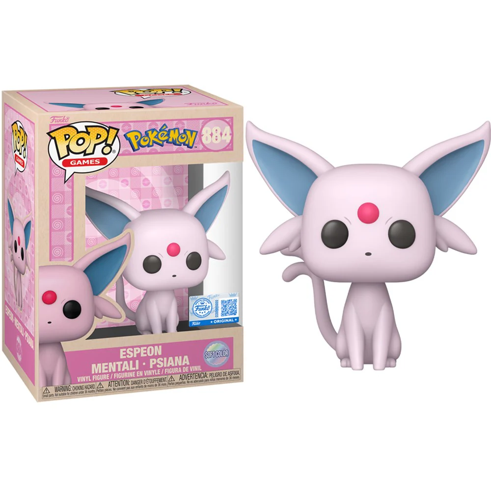 Funko Pop! Games: Pokemon - Espeon (Soft Color) (Exc) - Image 2