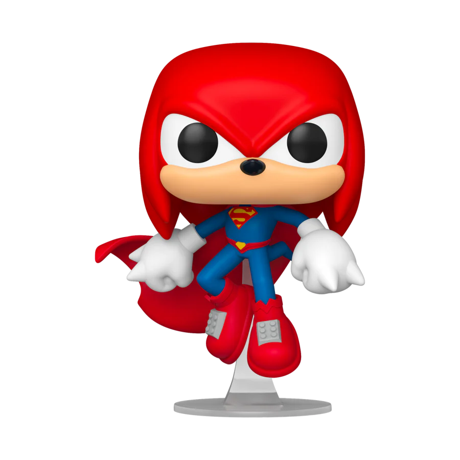 Funko Pop Heroes: Justice League x Sonic - Knuckles/Superman
