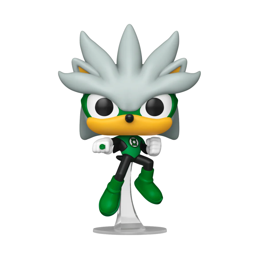 Funko Pop Heroes: Justice League x Sonic - Silver/Gl