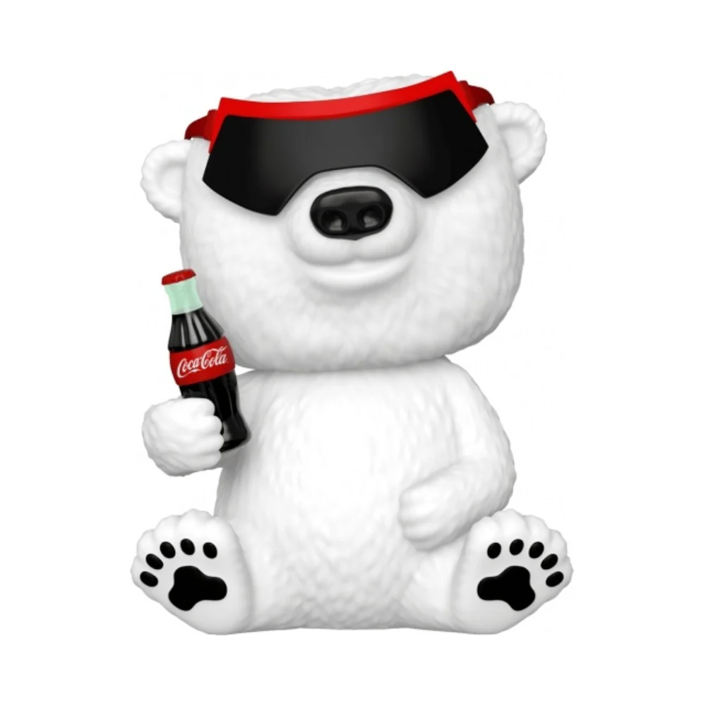 Funko Exc : Pop Icons: Coca-Cola - Polar Bear (90's) (Flocked)
