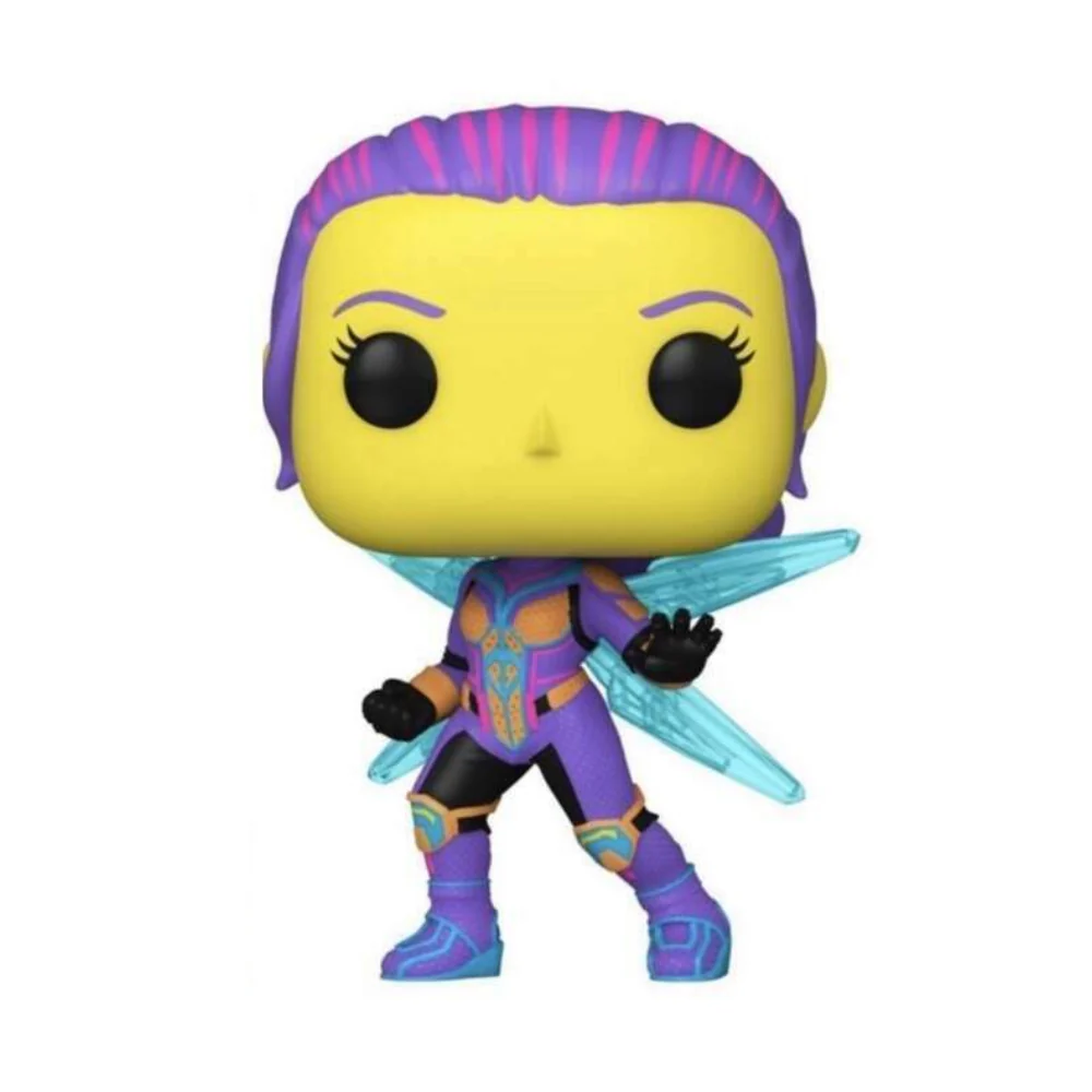 Funko Exc : Marvel Ant-Man and the Wasp - Wasp (Black Light) #341