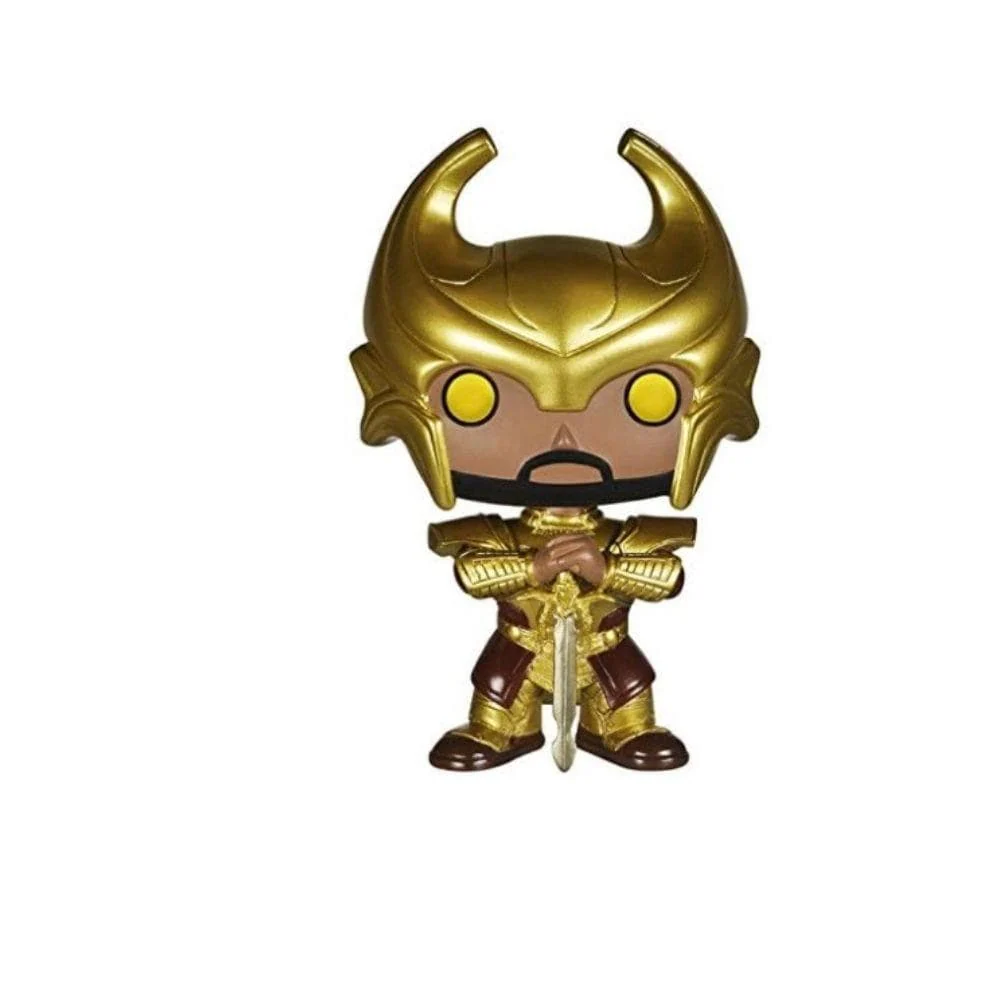 Funko POP Marvel (BOBBLE): Heimdall Action Figure with Helmet