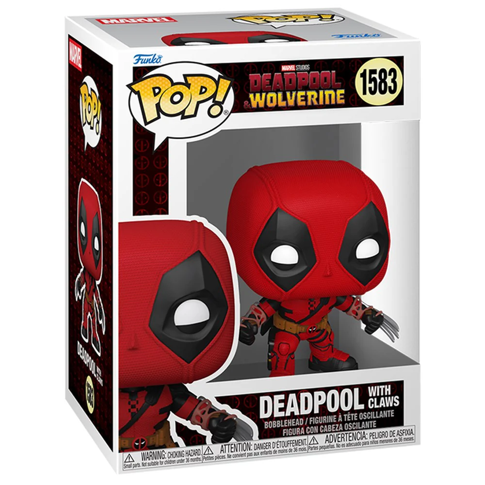 Funko Pop Marvel - Deadpool 3 S4 - Deadpool w/Claws - Image 2