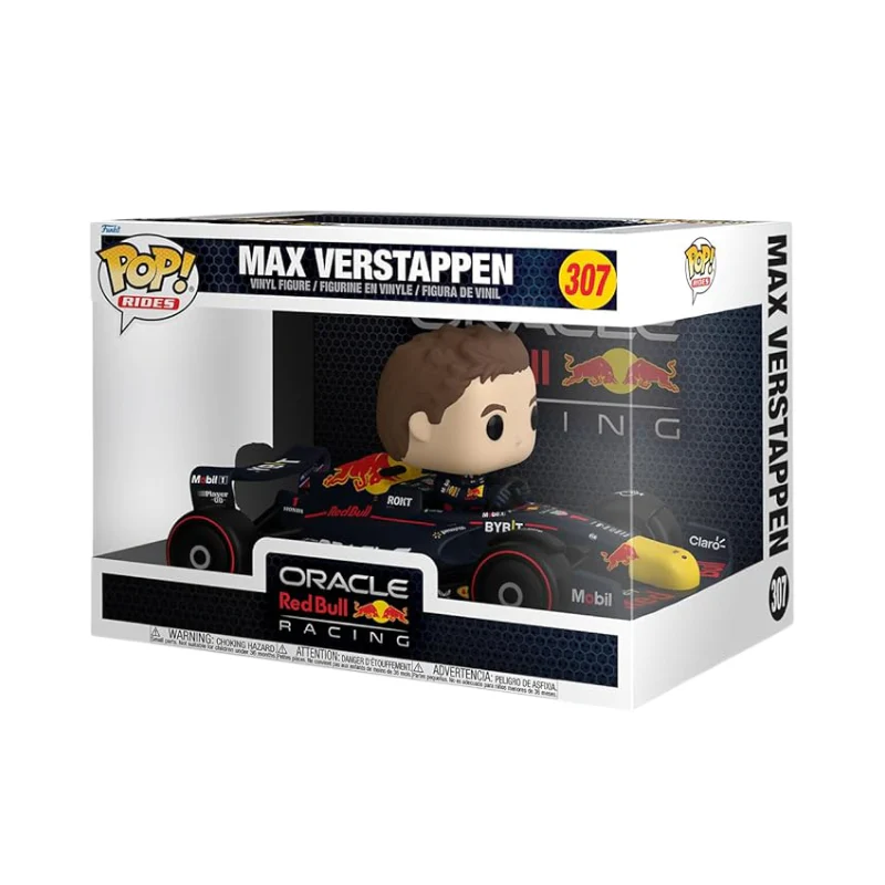 Funko Pop Rides! SUPDLX Formula 1: Red Bull - Verstappen with RB20 - Image 2
