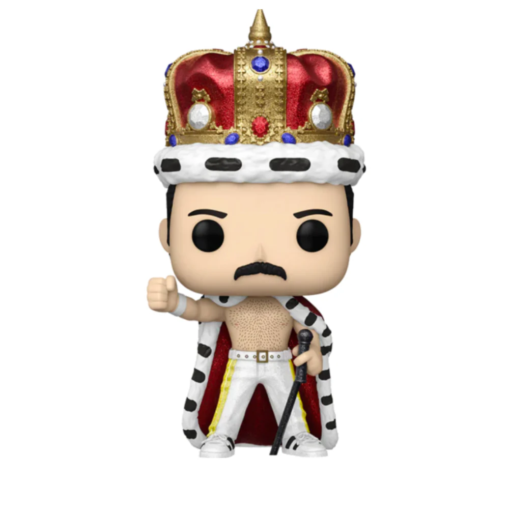 Funko Exc : Rocks Icon - Freddie Mercury King (Diamond Glitter) #184