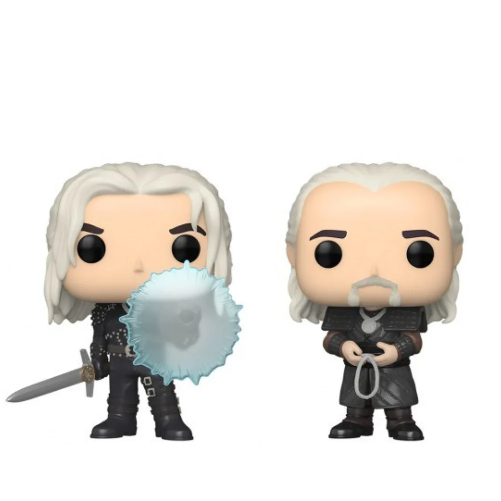 Funko 2 Pack : Pop! Tv: The Witcher S2 - Geralt and Vesemir