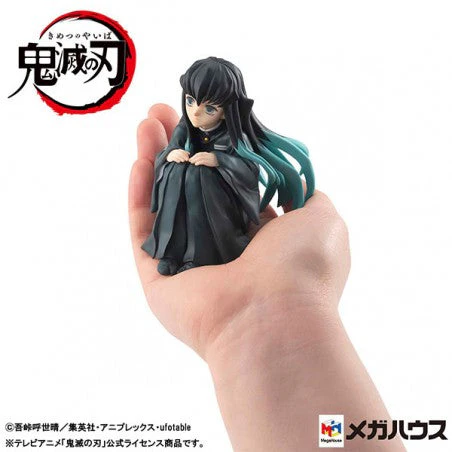 Demon Slayer Kimetsu No Yaiba Mist Hashira Muichiro Tokito GEM Series Palm Size Figure by Megahouse - Image 3