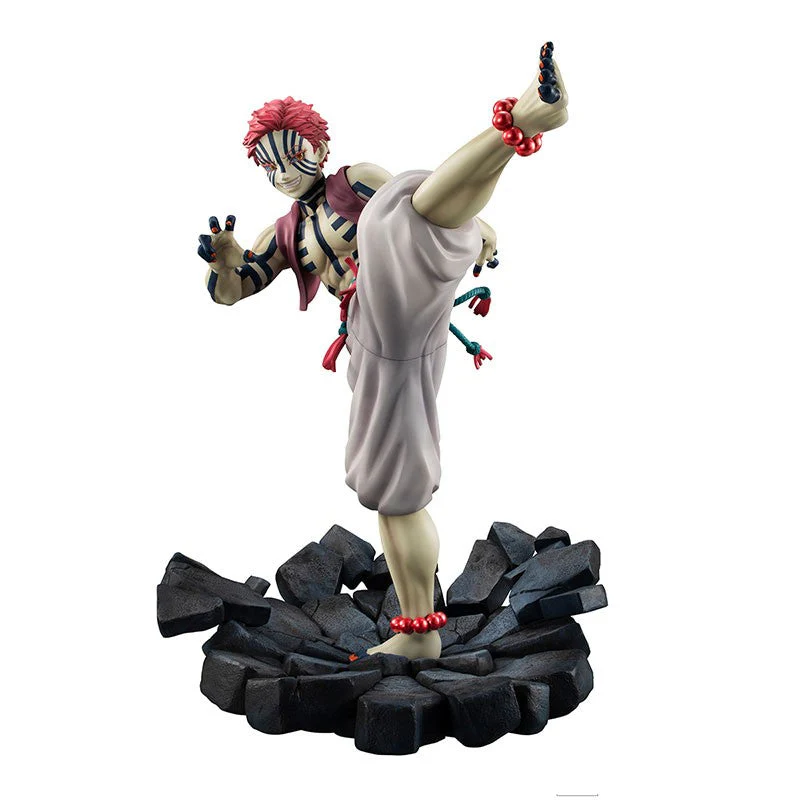 Demon Slayer Kimetsu no Yaiba Upper Moon Three Akaza GEM Series Figure by Megahouse - Image 2