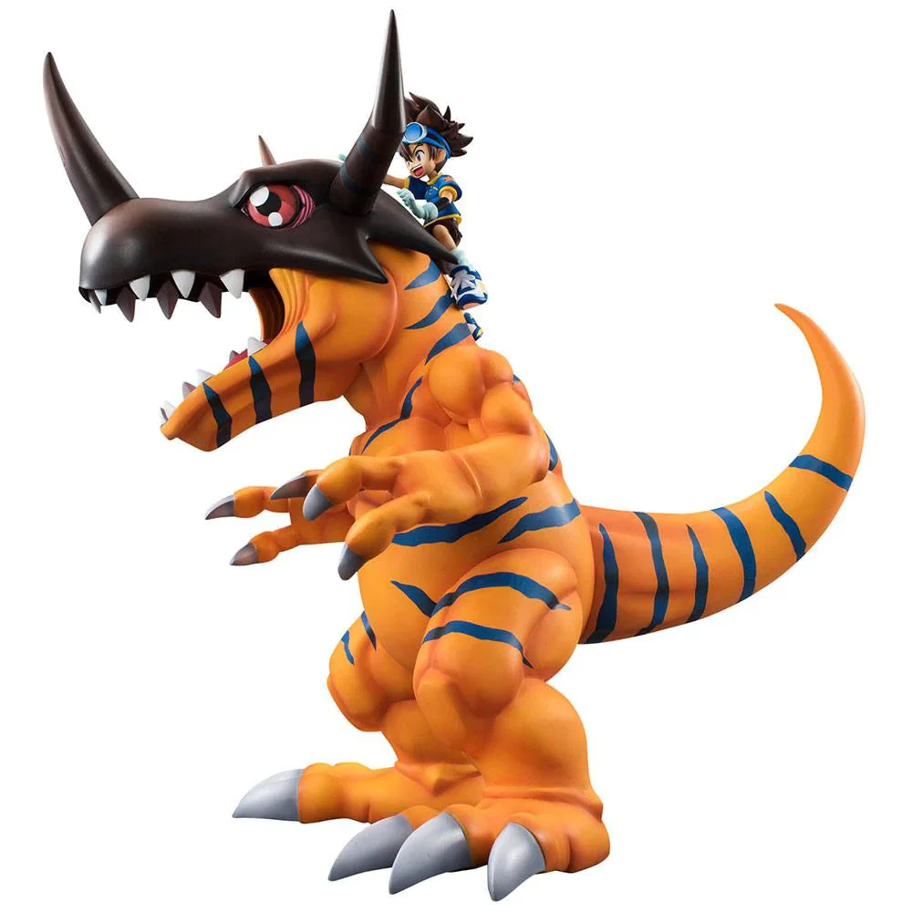 Digimon Adventure Greymon & Taichi Yagami G.E.M. PVC Figure by Megahouse - Image 4