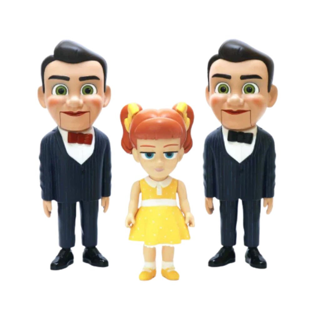 Toy Story Gabby Gabby & Bensons Pvc Figures Articulated Figures By Mezco Toys