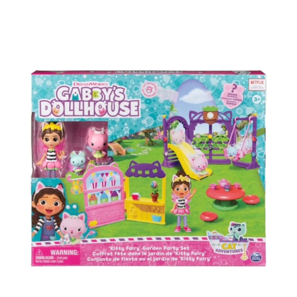 Gabby's Doll House Fairy Garden Party Playset