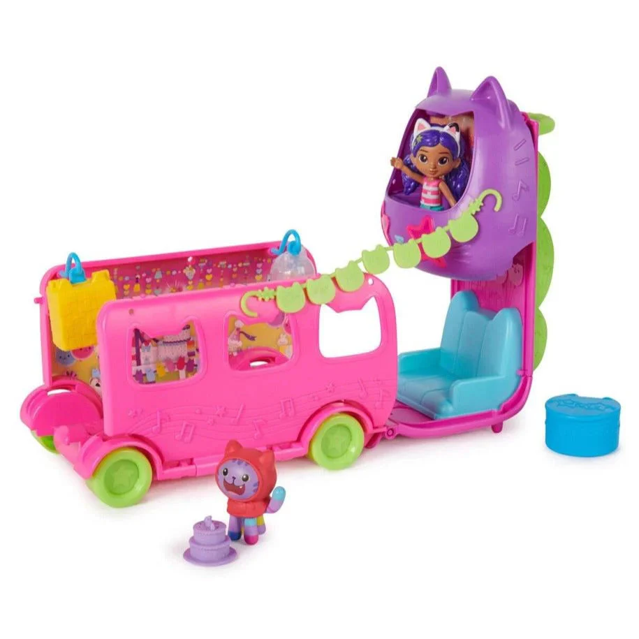Gabby's DH Purrfect Party Bus By Spin Master - Image 2
