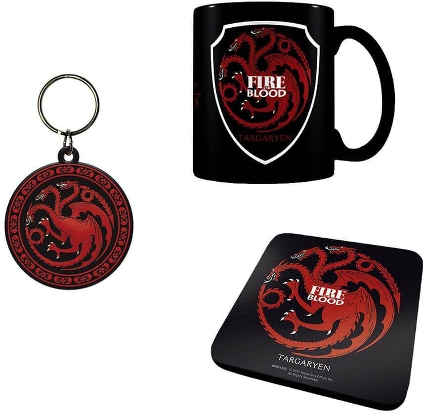 GAME OF THRONES - TARGARYEN (MUG COASTER & KEYCHAIN) By Pyramid - Image 2