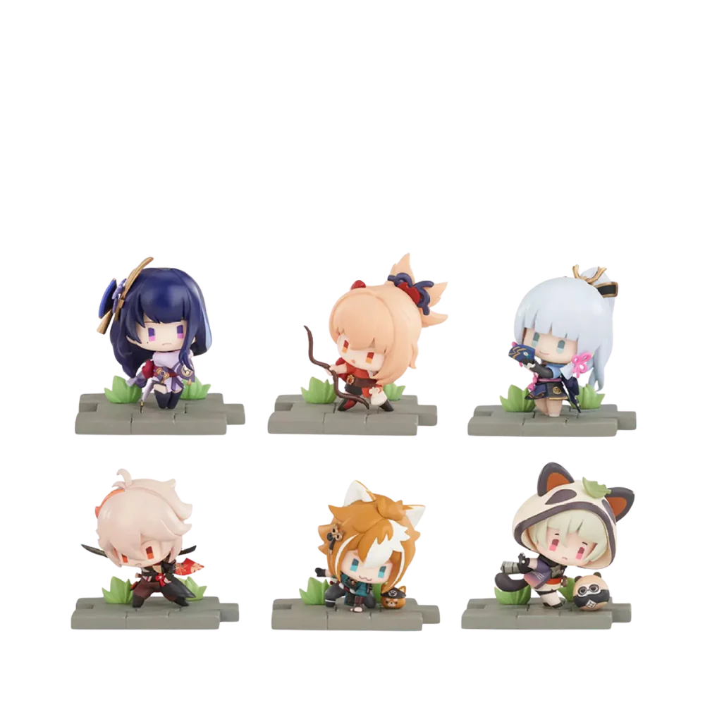 Genshin Impact Gallant Statues of the Battlefield Trading Figures (1 Random)