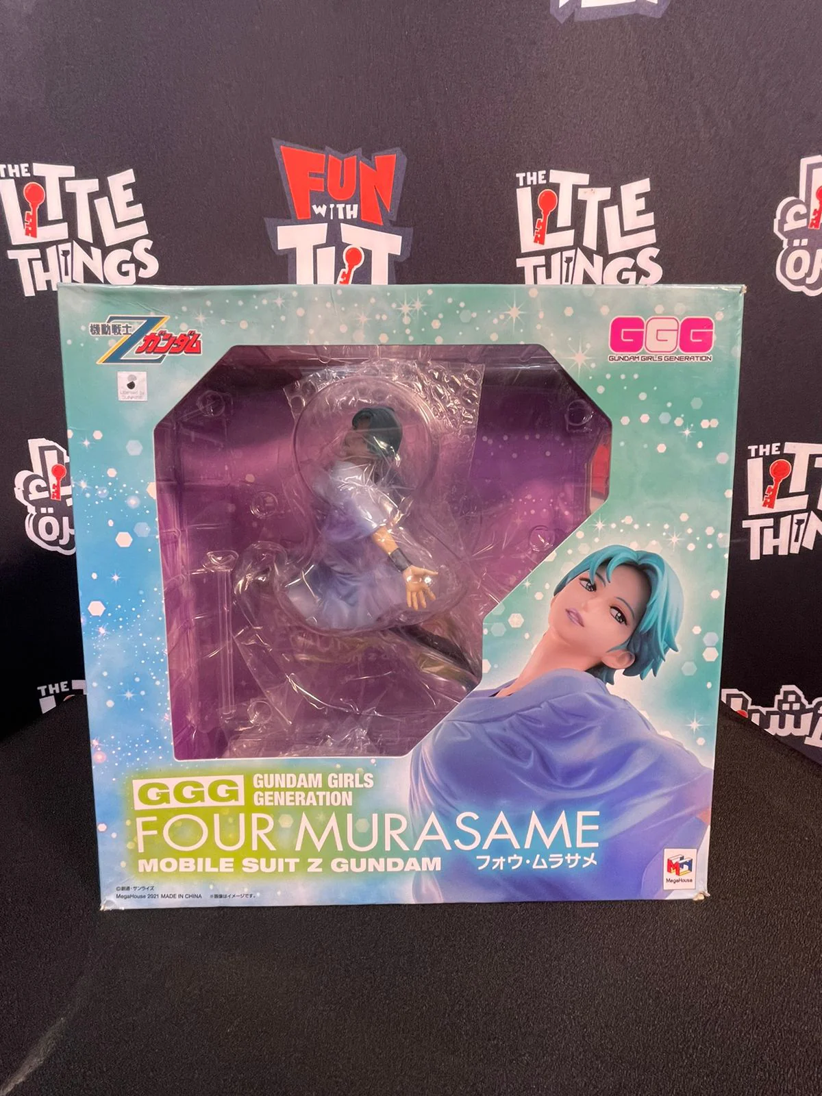 Mobile Suit Gundam GGG Four Murasame Statue by Megahouse [Damaged Box] - Image 3