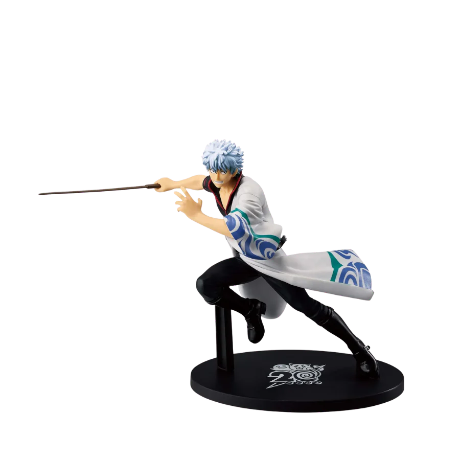 GINTAMA VIBRATION STARS-GINTOKI SAKATA- 20th Anniversary ver. Figure By Banpresto