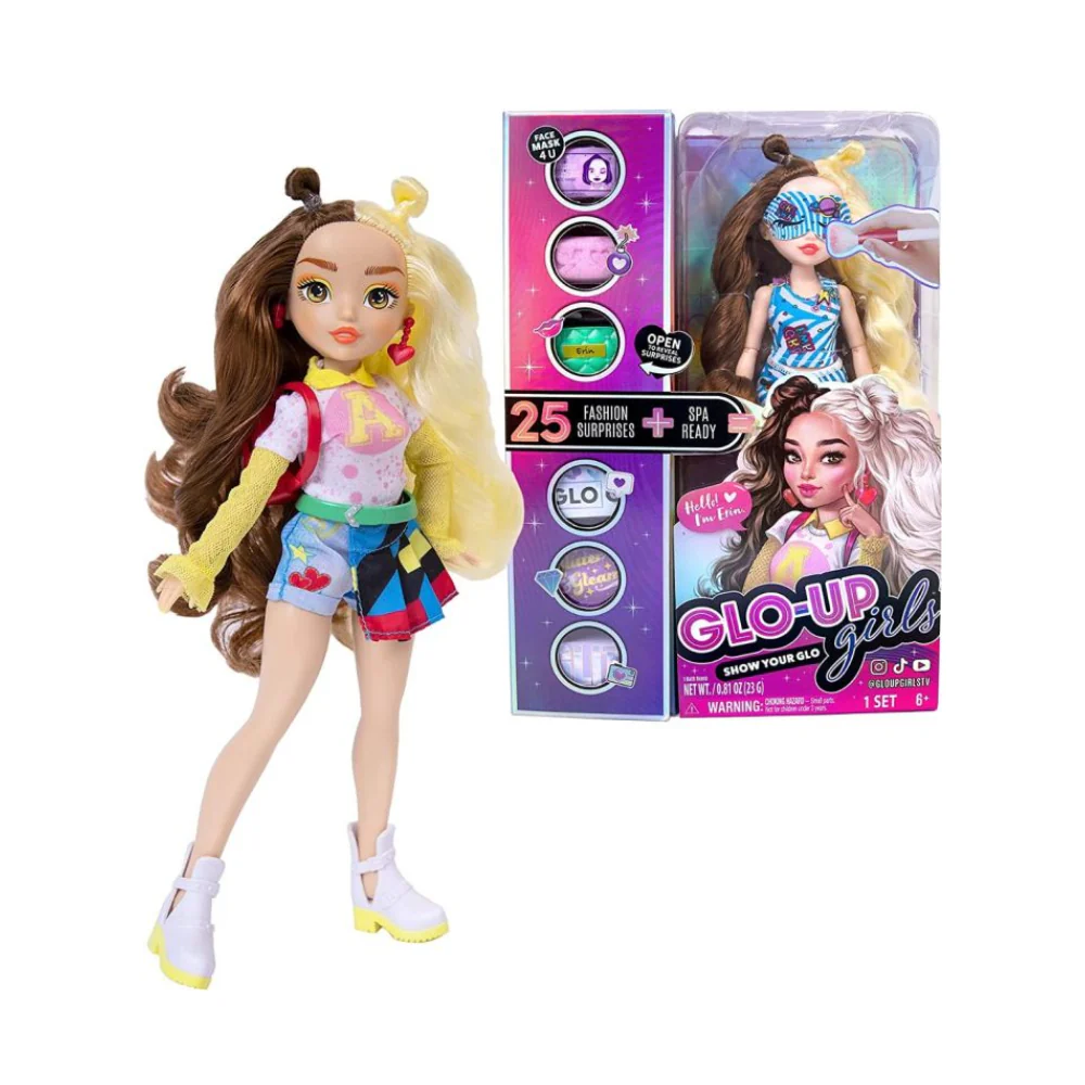 Glo-Up Girls Doll Series 1 - Erin