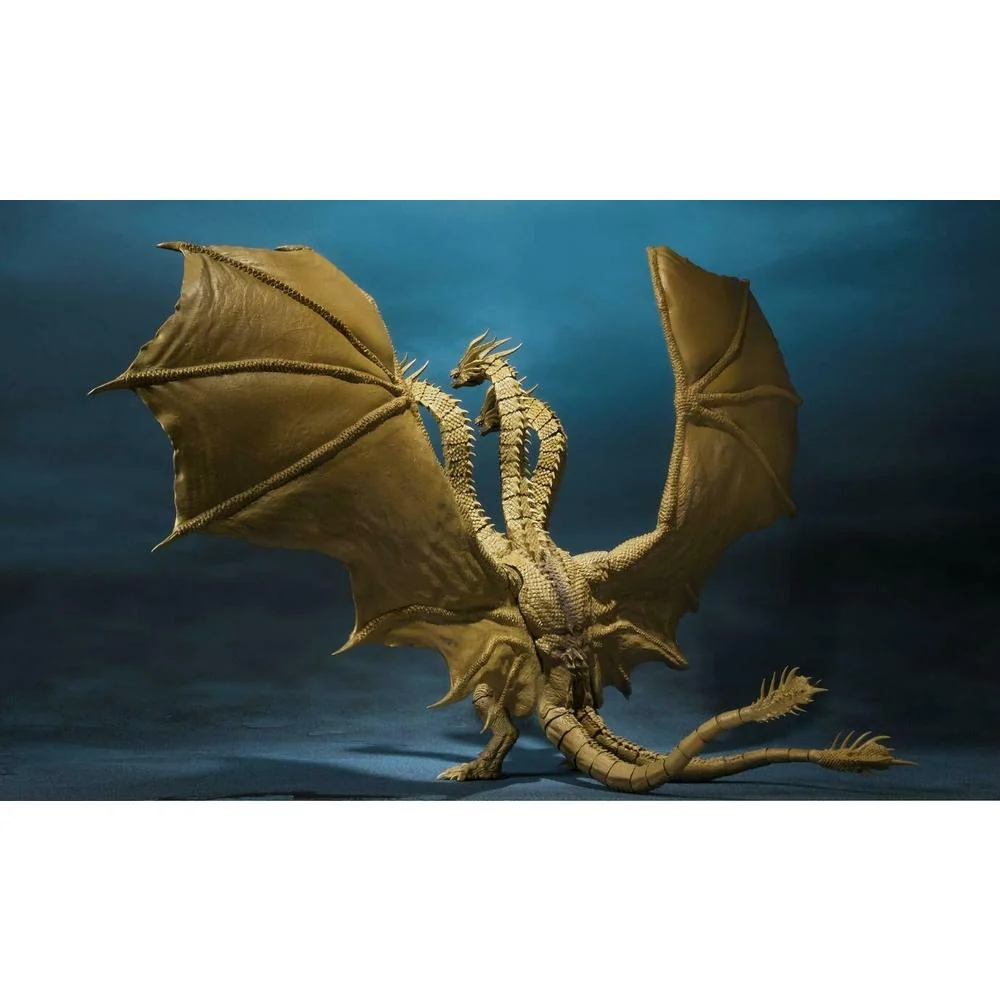 GODZILLA S.H.MONSTERARTS KING GHIDORAH (2019) - Image 2