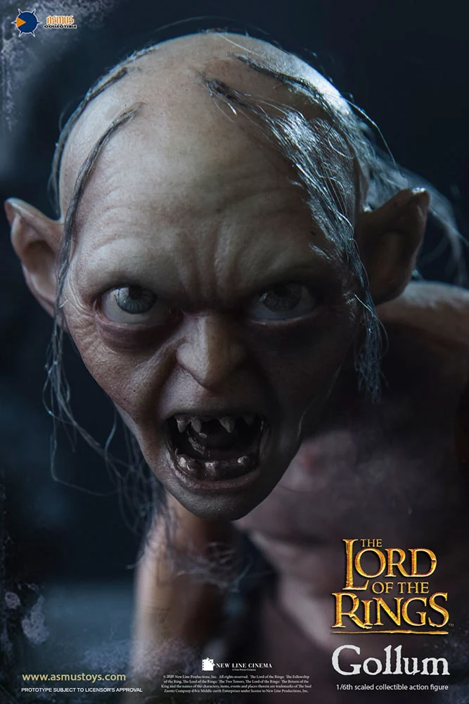 Gollum Lord Of The Rings - Asmus Toys 1/6 Scale 1/6 Scale Articulated Figure By Asmus Toys - Image 2