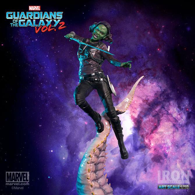 Guardians of the Galaxy Gamora 1/10 Scale Battle Diaorama Figure by Iron Studios - Image 2