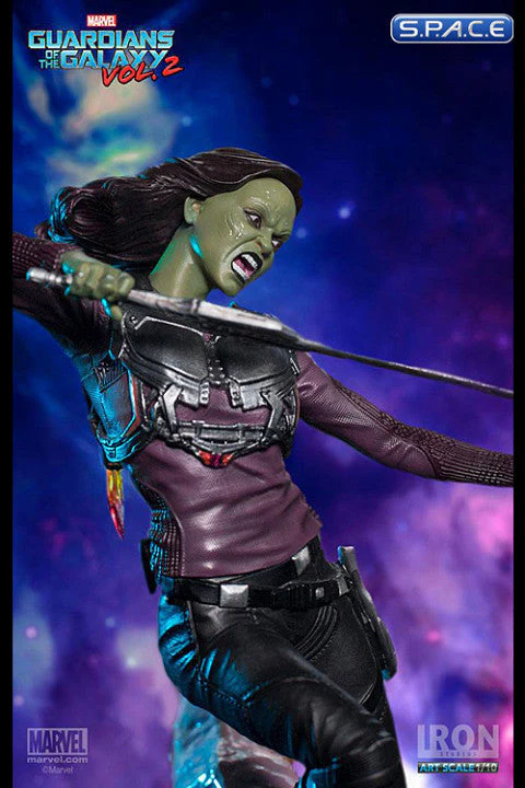 Guardians of the Galaxy Gamora 1/10 Scale Battle Diaorama Figure by Iron Studios - Image 4