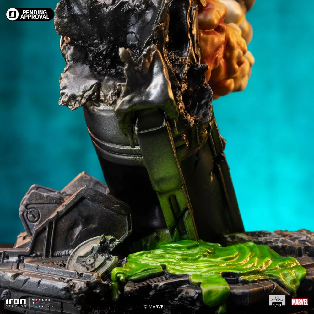 Marvel Spider-Man vs Villains Battle Diorama Series Green Goblin 1/10 Art Scale Limited Edition Statue By Iron Studios - Image 3
