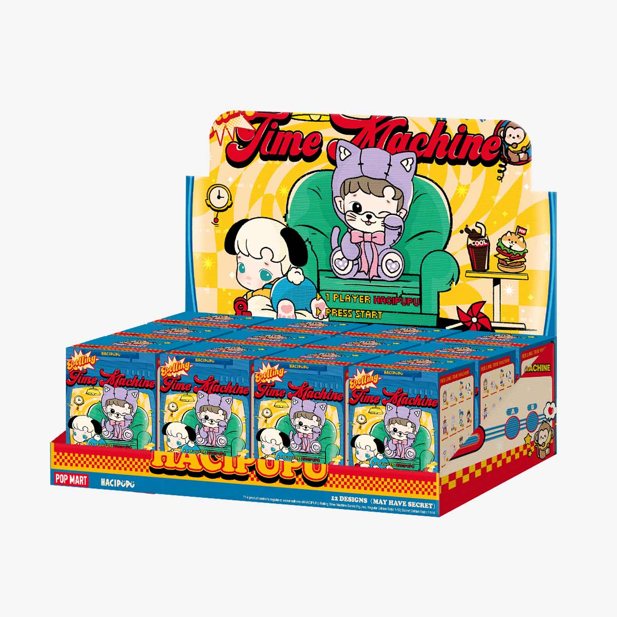 Hacipupu Rolling Time Machine Series Figures By Pop Mart - Image 3