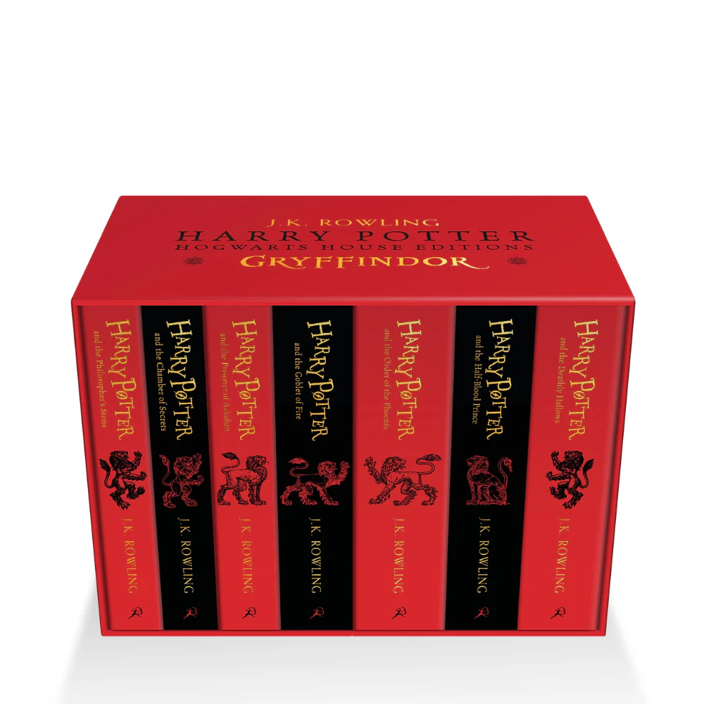 Harry Potter Gryffindor House Editions Paperback Box Set