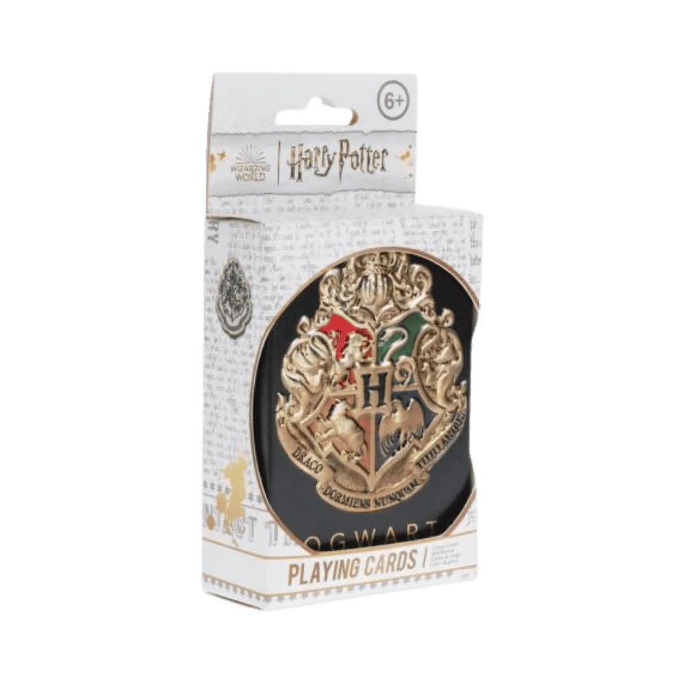 HARRY POTTER - HOGWARTS (PLAYING CARDS IN TIN) By Pyramid